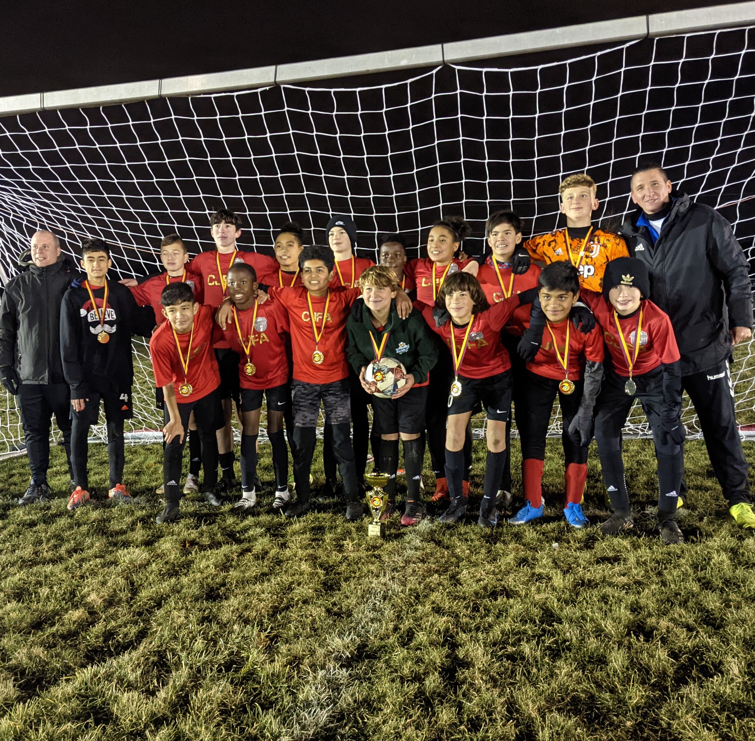 Legacy Teams - CJFA United 2008/9 Boys